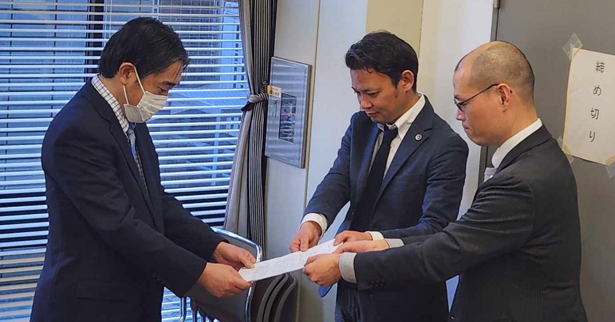 地裁では13例目、14例目となる鹿児島地裁、富山地裁での勝訴判決を受け、2024年1月25日、厚生労働省に対し、控訴せず早期解決等を求める要請をしました｜いのちのとりで裁判全国アクション